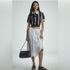 NWT Maeve Sporty Polo Shirt